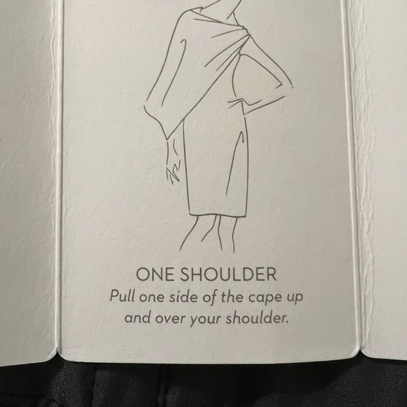 Three Ways to Wear It Dress by Chicos- Black, Petite size 1 equivalent to an 8P. - Picture 12 of 15